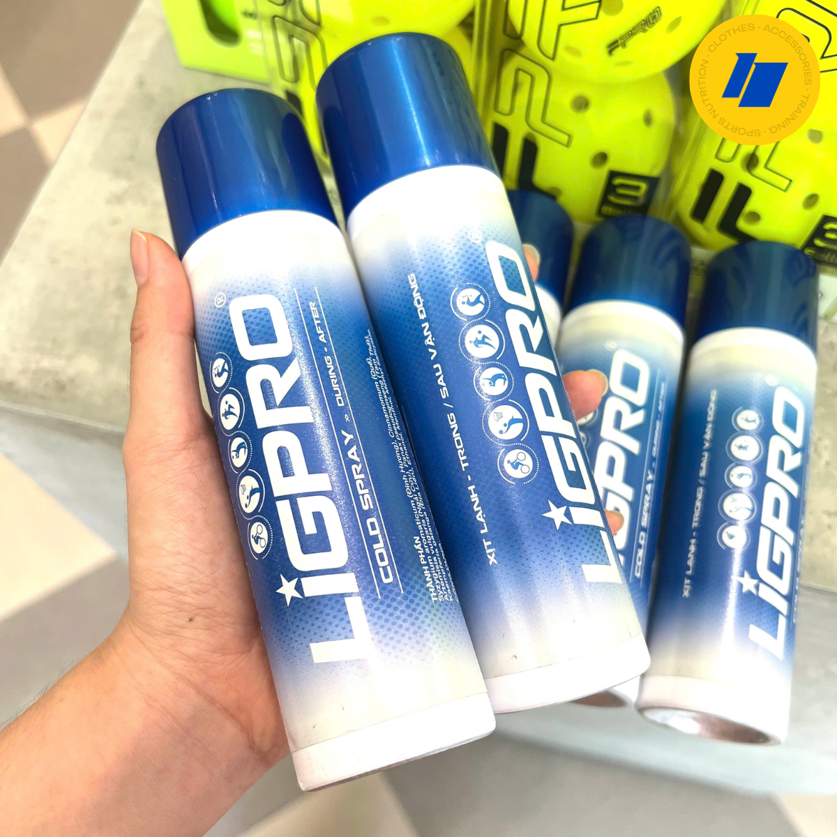 Chai Xịt Lạnh Thể Thao Giảm Đau – Cold Sray Ligpro 200ml | 11 SPORT