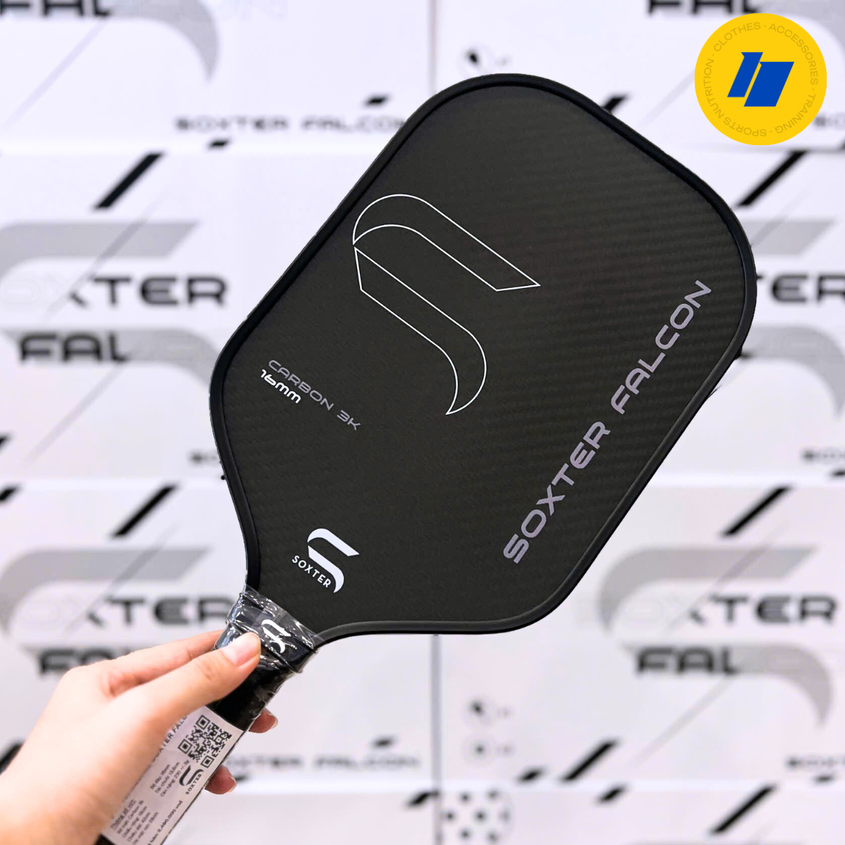 Vợt Soxter Falcon viền đen