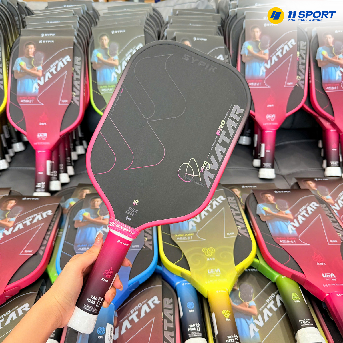 Vợt Pickleball Sypik Avatar Ultimate Pro Tour 11 SPORT 11