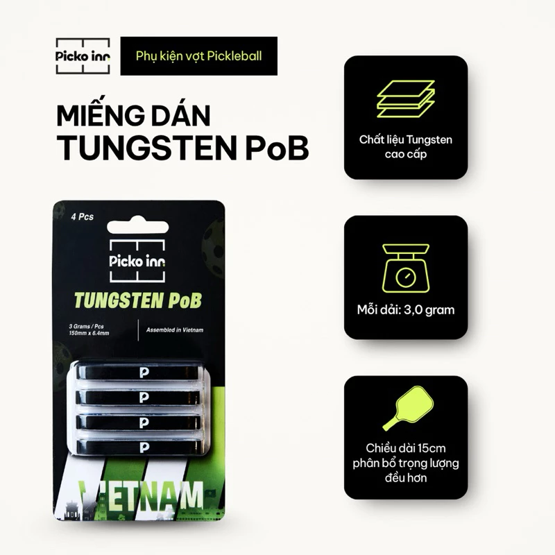 Miếng Dán Tungsten PoB Cao Cấp 11 SPORT 11