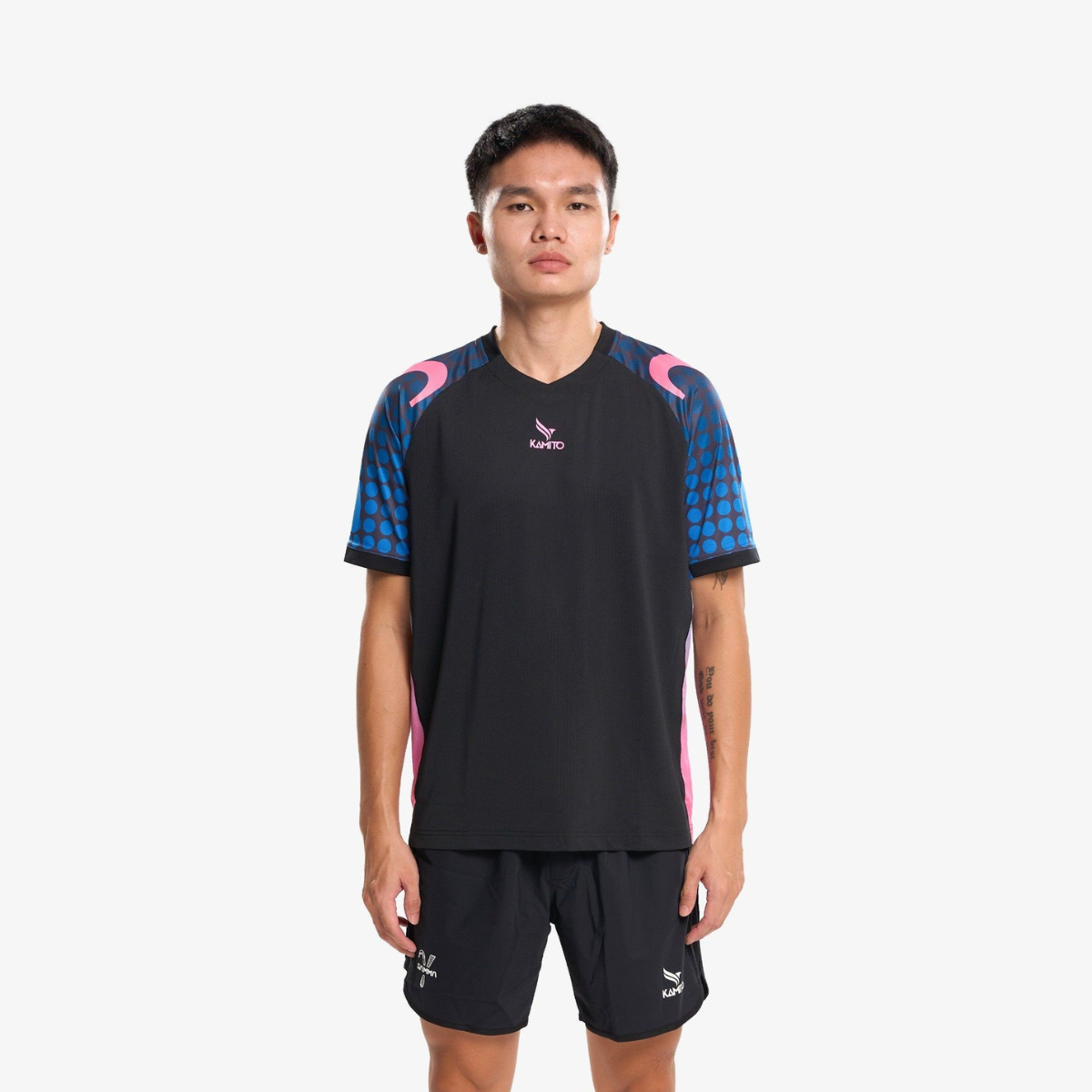 Áo T-shirt Pickleball Kamito Gamma 01 11 SPORT den 1