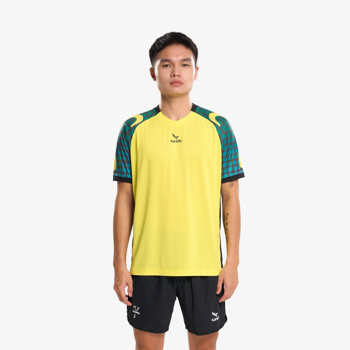 Áo T-shirt Pickleball Kamito Gamma 01 11 SPORT chanh 1